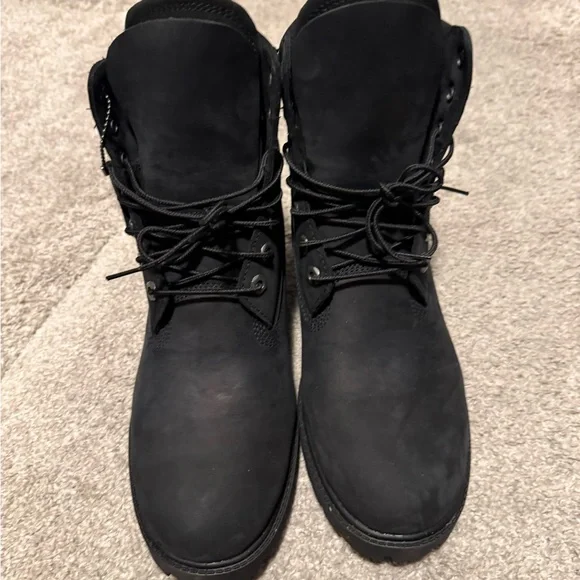 Timberland Men's Dark Leather Boots - Picture 5 of 6